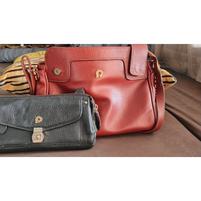 Tas kulit wanita papillon