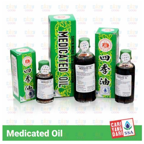 Minyak Angin Shen Nong Si Four Season Medicated Oil