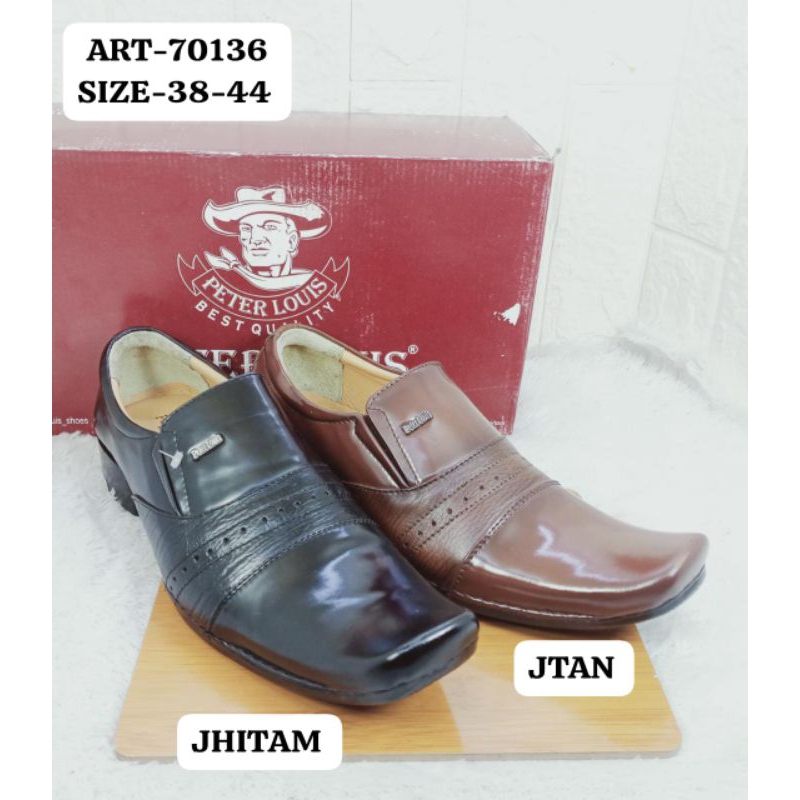 SEPATU PRIA KULIT ASLI PETER LOUIS 70136