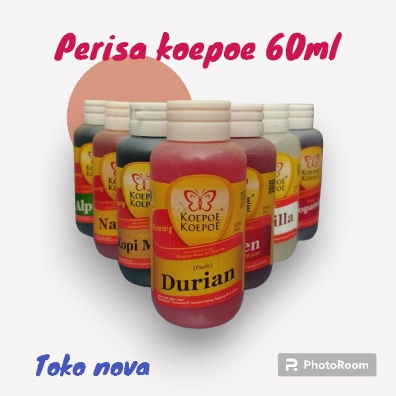 

PERISA PASTA KOEPOE/PERISA MAKANAN/PENGUAT AROMA MAKANAN - 60ml