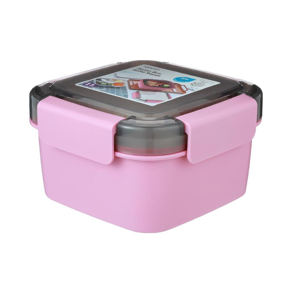 Miniso Kotak Makan Bento Box Double Layer 1100ML Kotak Makan Double Layer