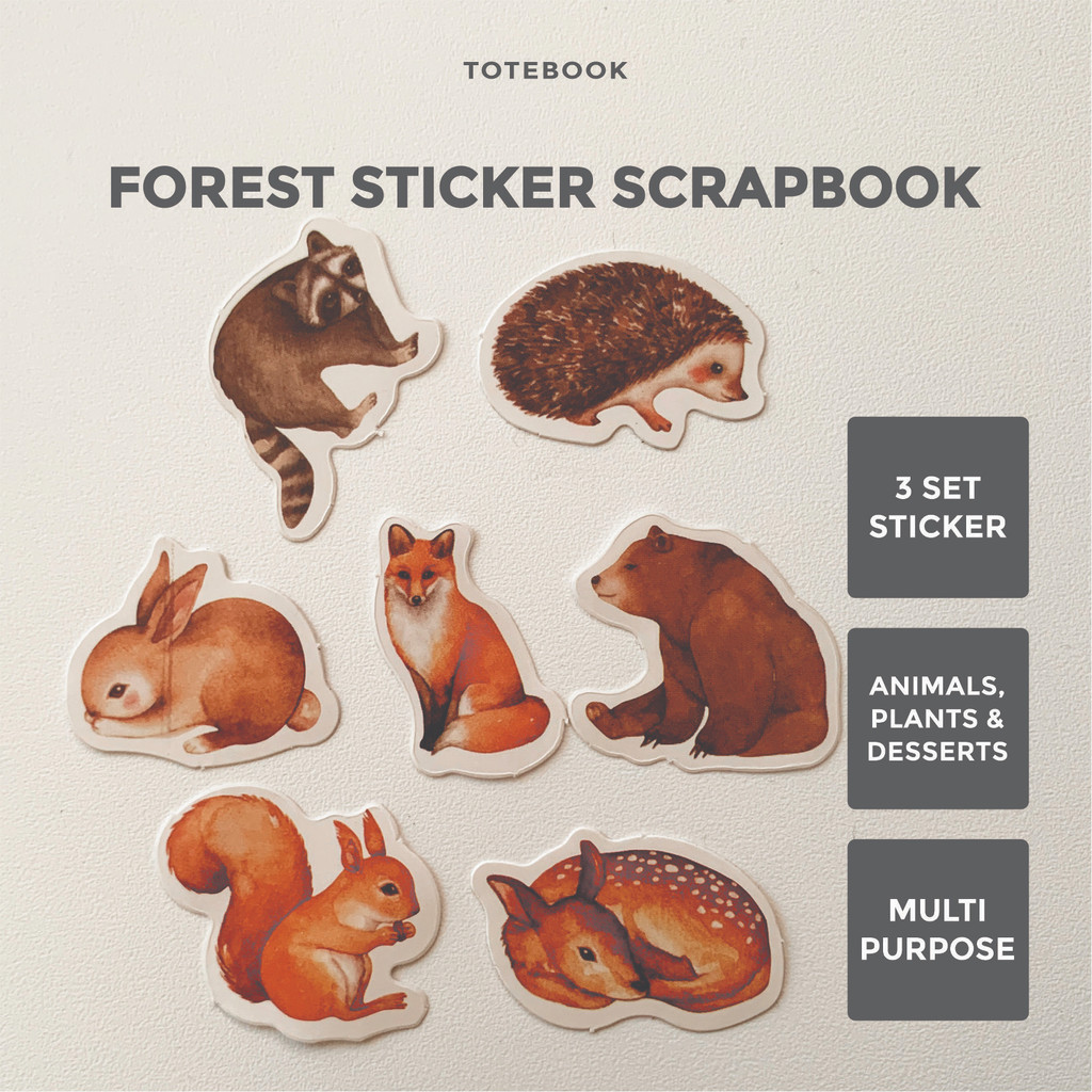

Stiker Desain untuk Dekorasi Scrapbook / Stiker Journaling