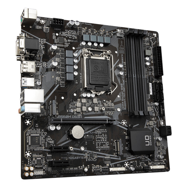 Motherboard GIGABYTE B560M DS3H (LGA1200, B560, DDR4, USB3.2, SATA3)