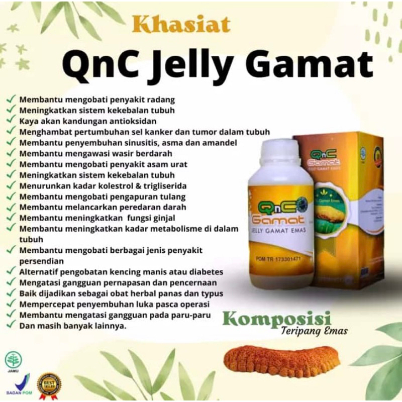 QnC Jelly Gamat 300 ML