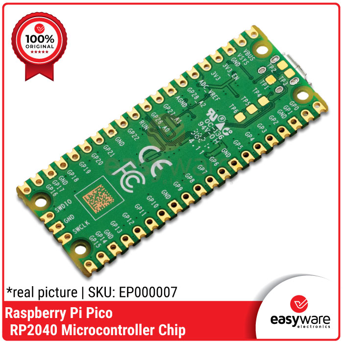 Raspberry Pi Pico RP2040 microcontroller board