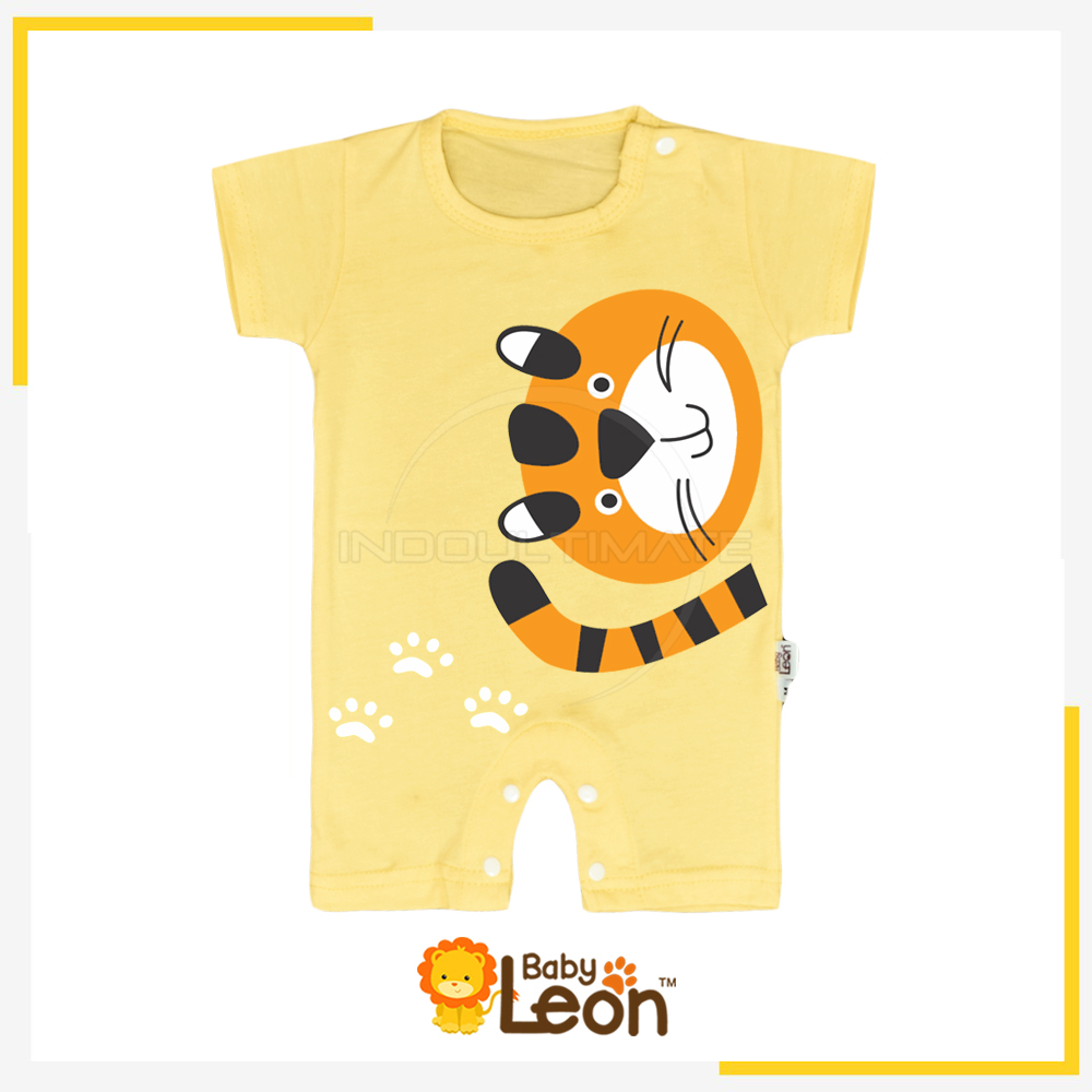 Promo 7.7 Jumpsuit Bayi Laki-Laki GY-049 Jumper Bayi Lengan Pendek BABY LEON Jumper Kanicng Snap Jumpsuit Anak Balita Cowok Baju Bayi Laki-laki Setelan Baju Bayi Kaos Bayi Baju Tidur Bayi Baju Harian Bayi Perlengkapan Bayi Baru Lahir Playsuit Bayi