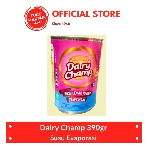 DAIRY CHAMP EVAPORASI 390GR - SUSU EVAPORASI