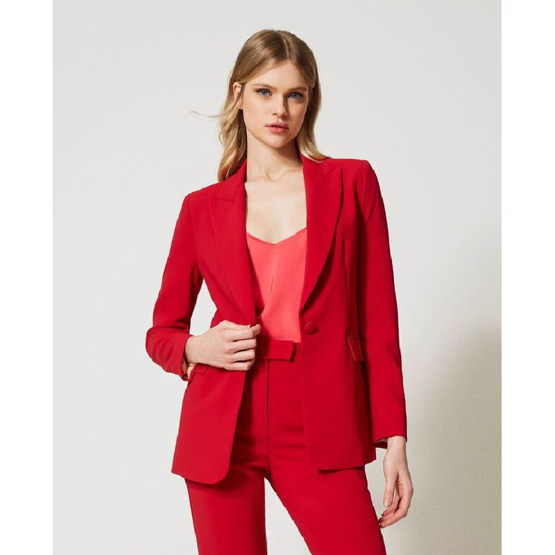 Blazer Korea merah BZJT1050826J453