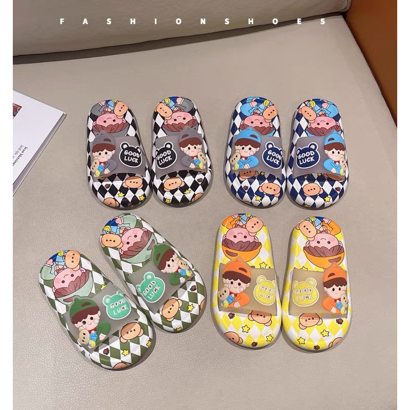 babyfit sendal GOOD LUCK CATUR boys sandal karet pvc anak import ml-0519