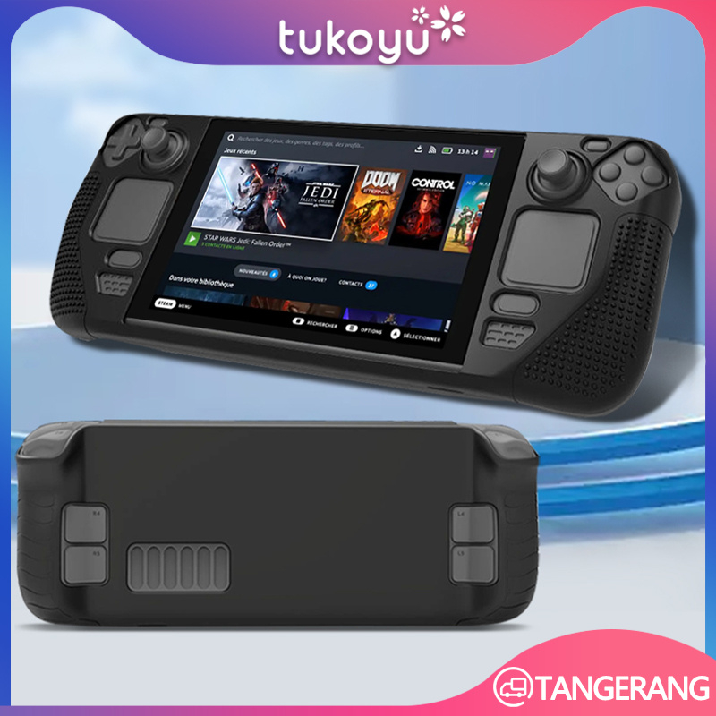 Cover Silikon Untuk Steam Deck/Protective Case Steam Deck/Full Shock Protection Cover Steam Deck