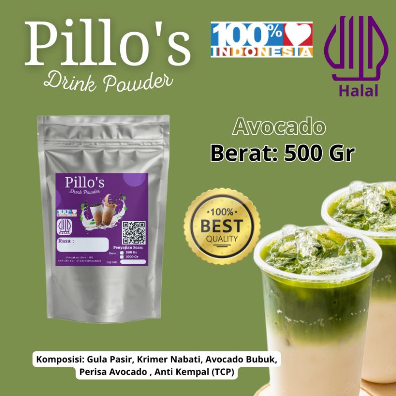 

pillos bubuk minuman Avocado terenak dan termurah