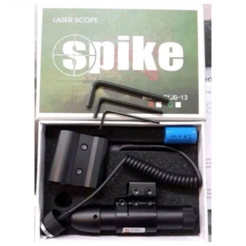 Laser Spike JG 13 Scope Cahaya Hijau / Merah