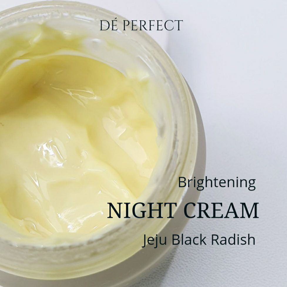 DE PERFECT SKINCARE KOREA NIGHT CREAM KRIM MALAM MENGHILANGKAN FLEK