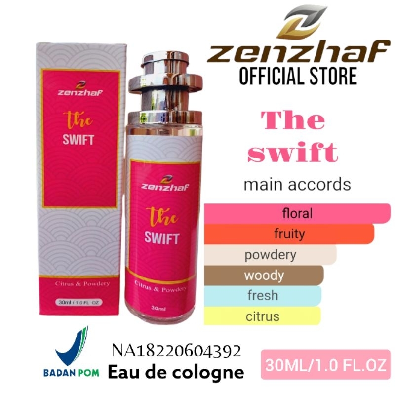 PARFUM BPOM ZENZHAF THE SWIFT 30ML
