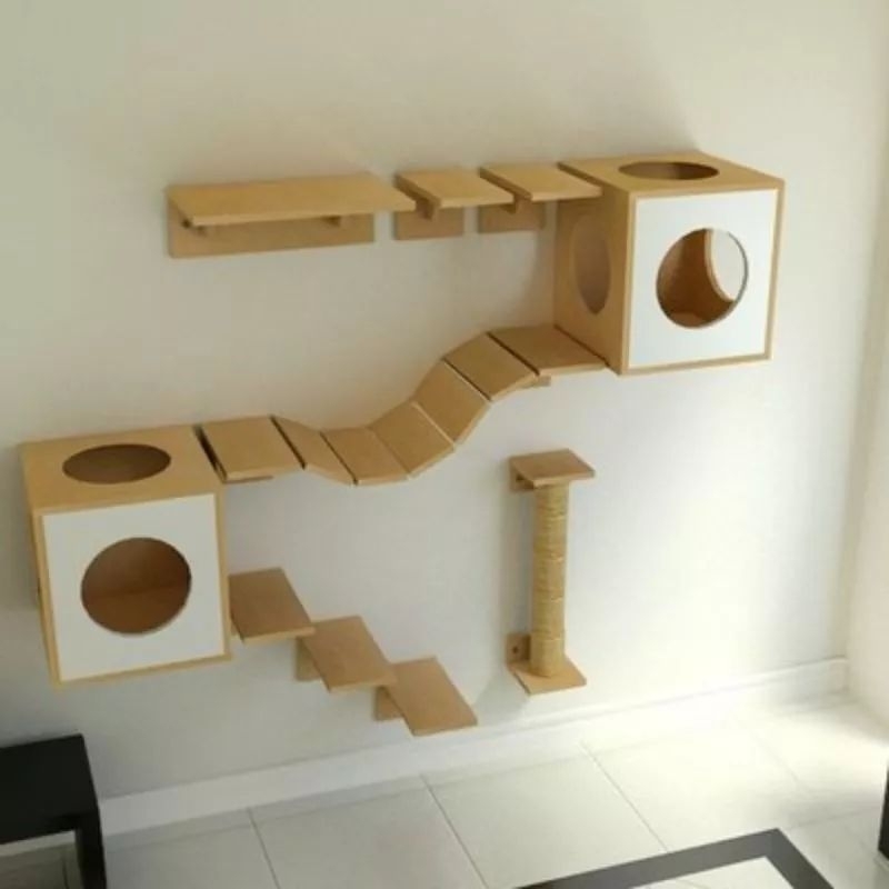 Playground Kandang Kucing Set Minimalis