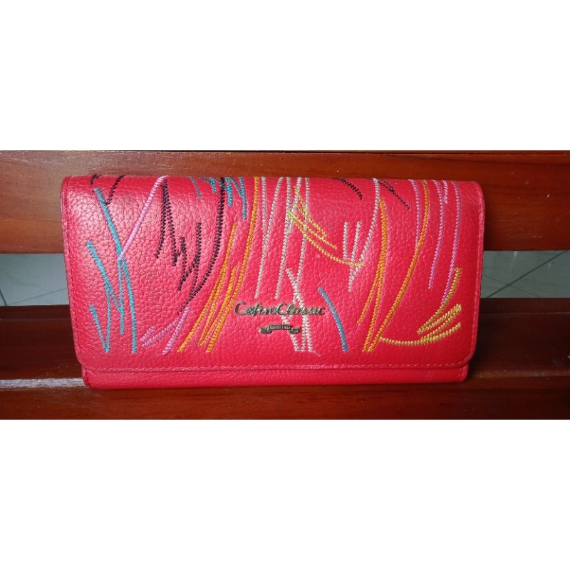 DOMPET LIPAT PANJANG CEFIRO CLASSIC WARNA MERAH
