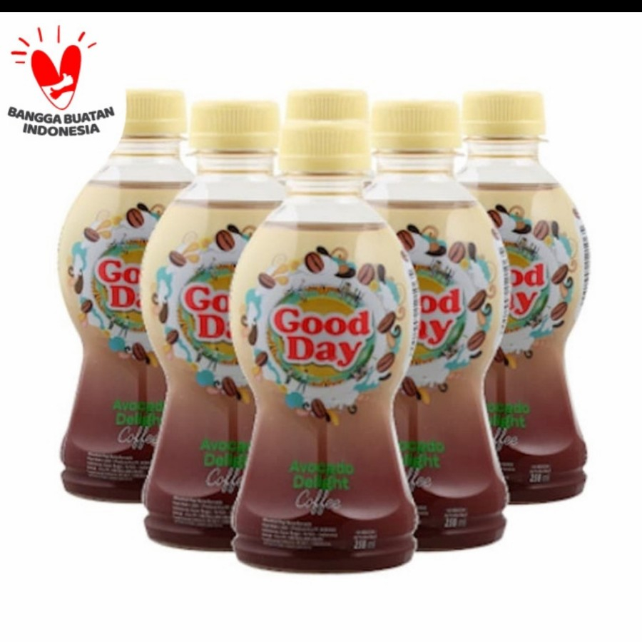 

kopi good day botol varian rasa eceran goodday coffee
