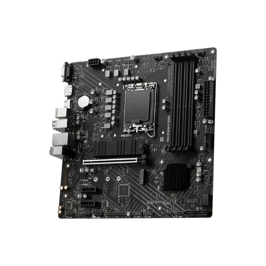 MOTHERBOARD MSI PRO B760M-P DDR4 (Intel LGA 1700, Gen12, Gen13)