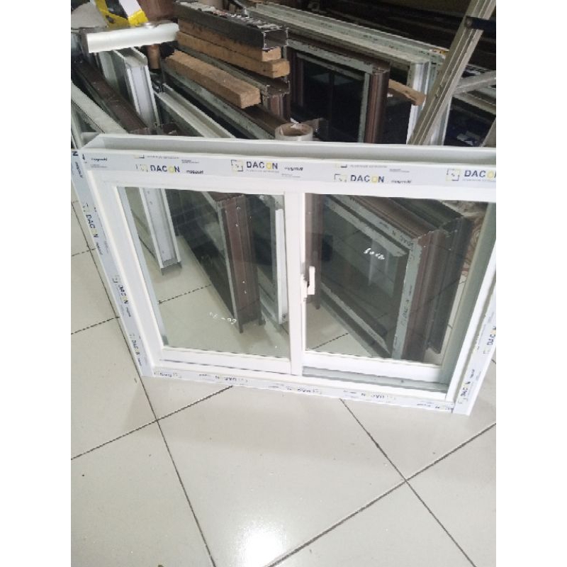 Jendela aluminium sliding custom 90x60