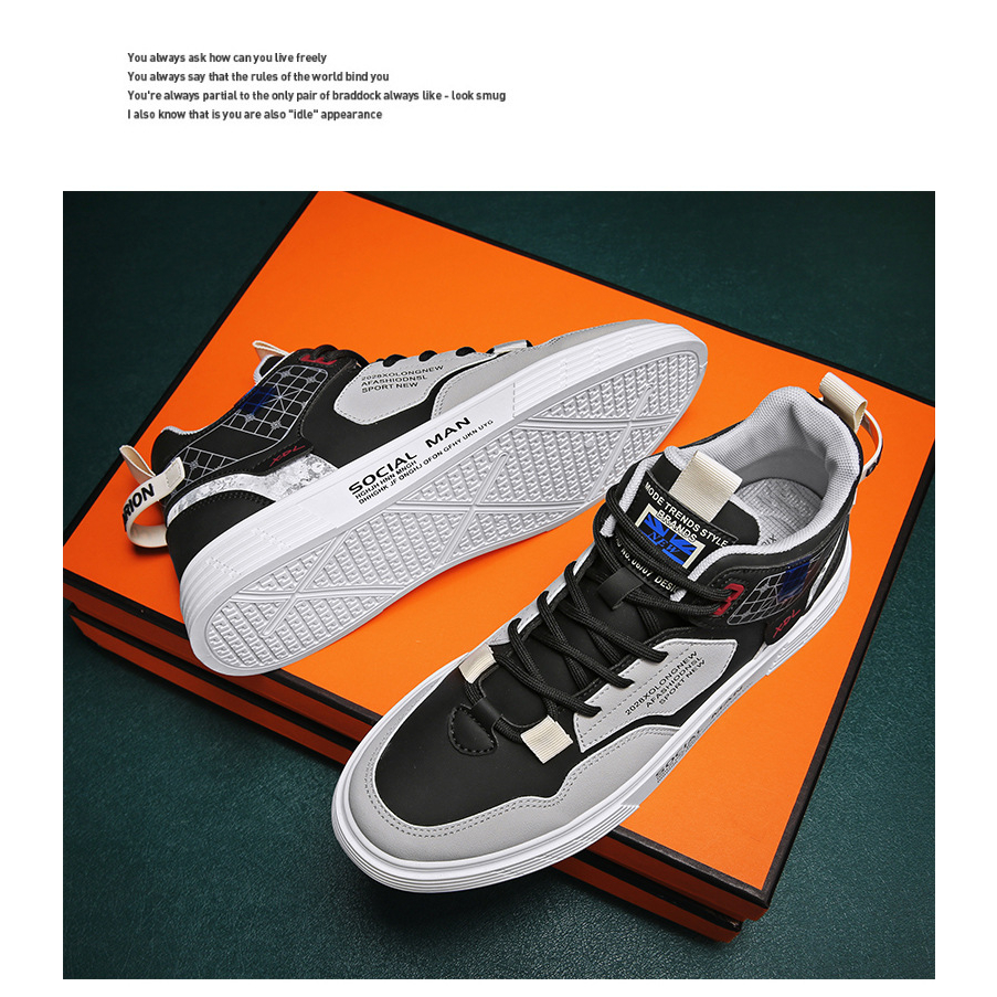 Sepatu Sneaker Pria Import - AIR SOCIA-XDL Sneakers Cassual Shoes - Sepatu Kasual Santai