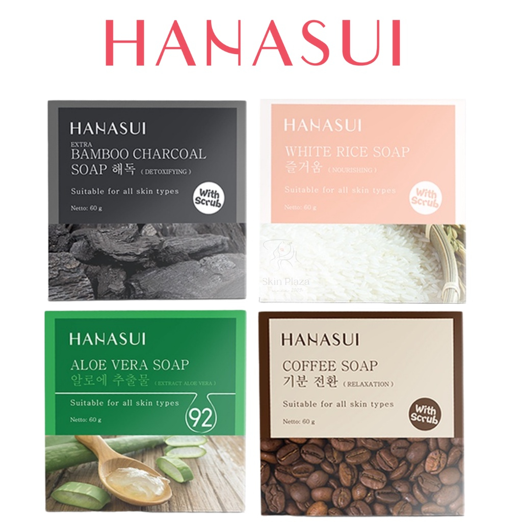 ❣️Rakkistore99❣️Hanasui Bar Soap BPOM 60 gr | Sabun Hanasui