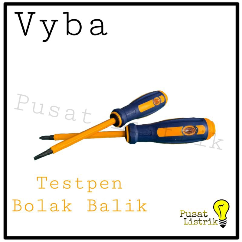 Testpen Bolak Balik Vyba OTIX 1 Obeng Plus Minus Vyba Besar Obeng Vyba