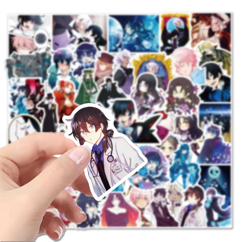 VN001 – Sticker Stiker The Case Study of Vanitas no Carte Anime Jepang