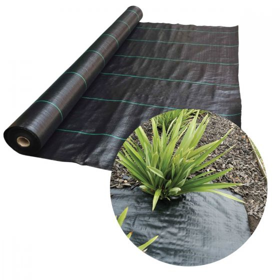 Weedmat Control Lebar 4 Meter Weed Mat Eco Pack Terpal Greenhouse Anti UV Woven Fabric