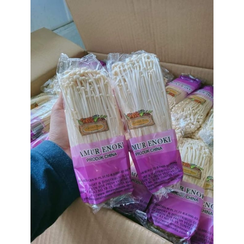 

JAMUR ENOKI FRESH MURAH BANGET BERAT 100 GRAM /PCS