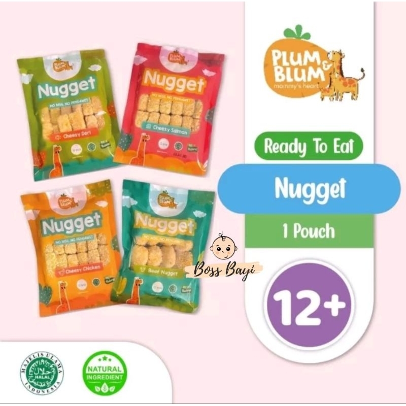 PLUM BLUM - Frozen Food For Baby - Kids / Snack Makanan Bayi Anak (12M+) ~ Nugget Bakso Mini Pao BitterBallen MPASI