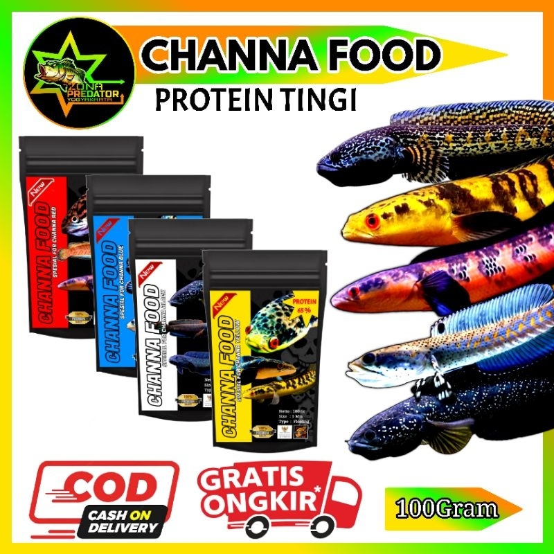 ChannaFood Blue Pakan Channa Blue Pigment Original