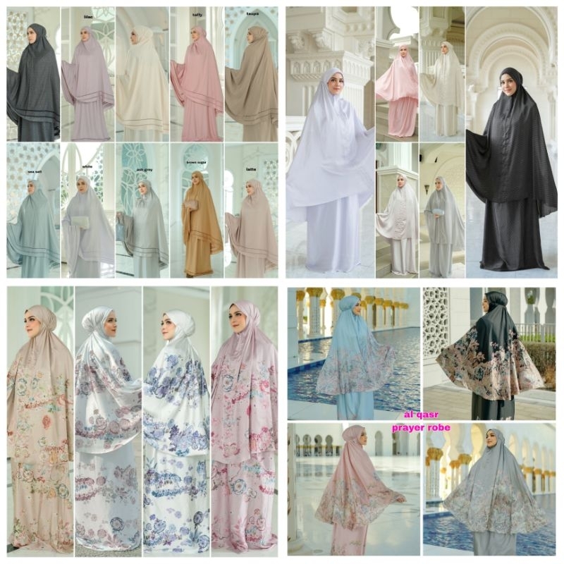 Buttonscarves Prayer Robe / Mukena New