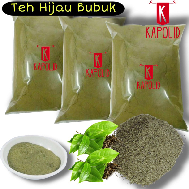 

teh hijau bubuk/green tea powder/teh pelangsing/teh diet