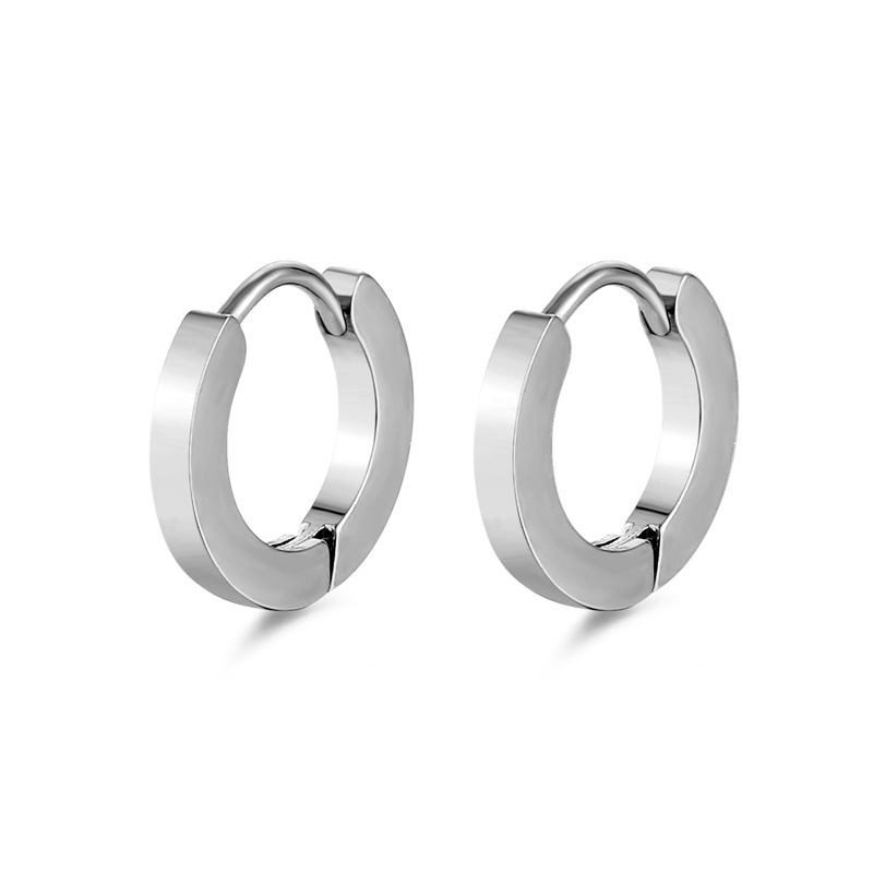 Anting hoop titanium anti karat harga grosir bisa cod