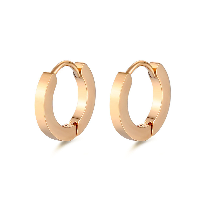 Anting hoop titanium anti karat harga grosir bisa cod