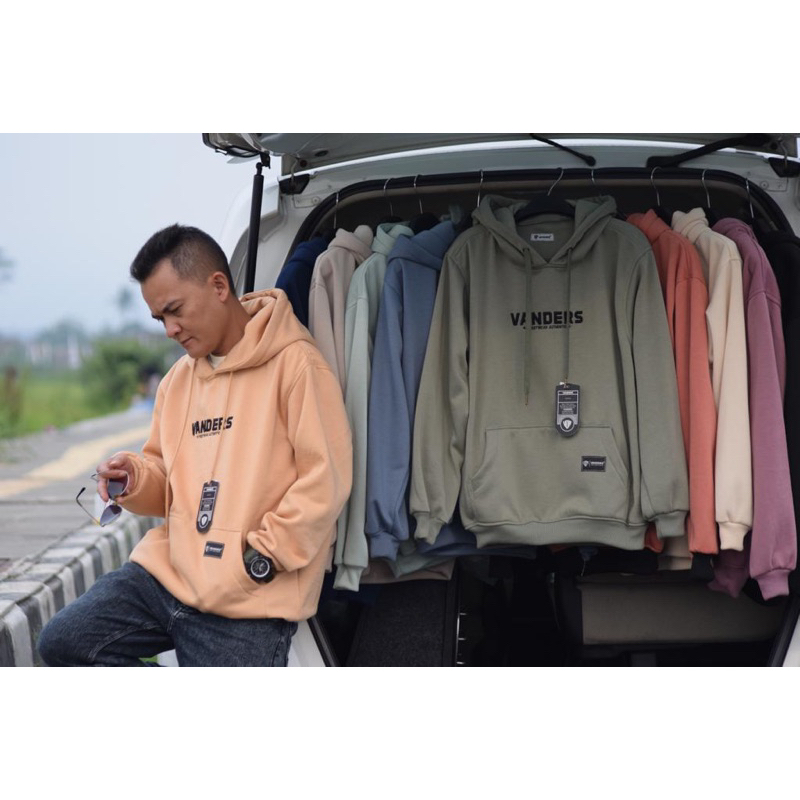 HOODIE VANDERS BORDIER TIMBUL SWEATER CEWEK COWOK MURAH ORIGINAL