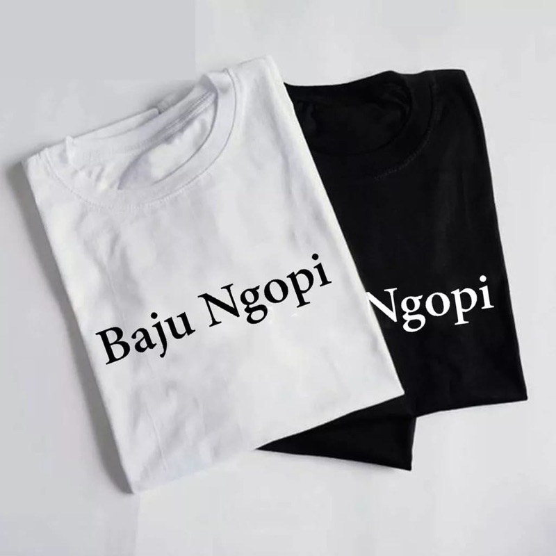 Kaos Baju Ngopi // Kaos tukang ngopi