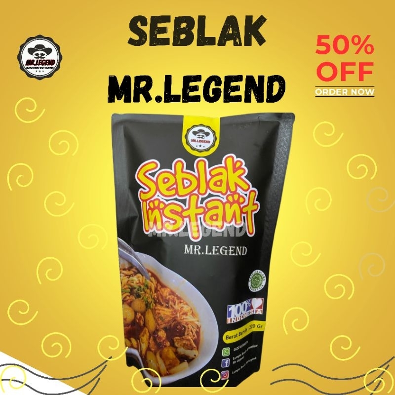 

SEBLAK INSTAN Mr Legend