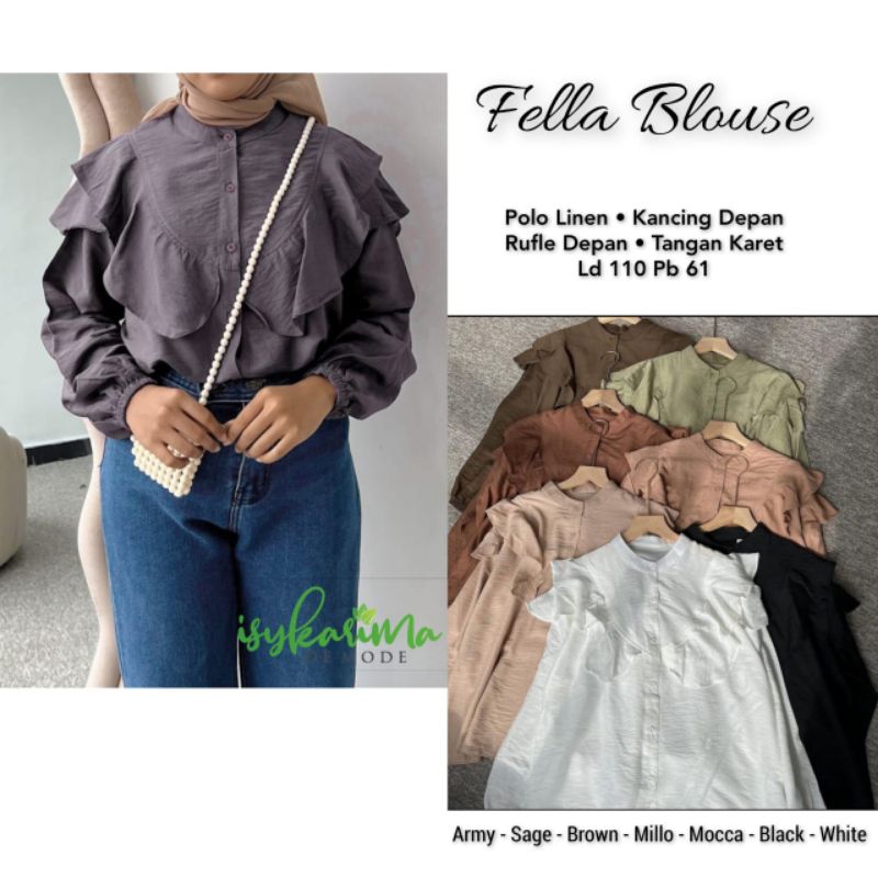 FELLA BLOUSE BY ISYKARIMA