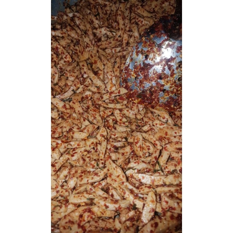 

Basreng pedas daun jeruk