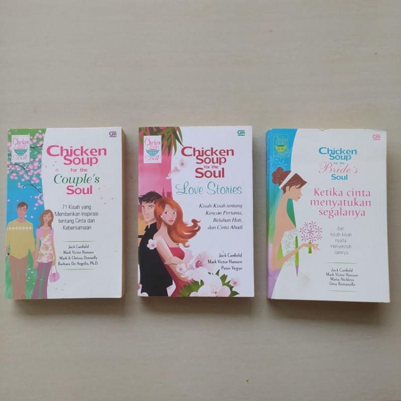 Preloved Novel Chicken Soup Original bagus