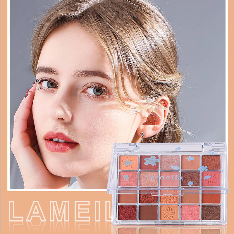 LAMEILA 5190 EYESHADOW PALLETE 20 COLORS LONG LASTING