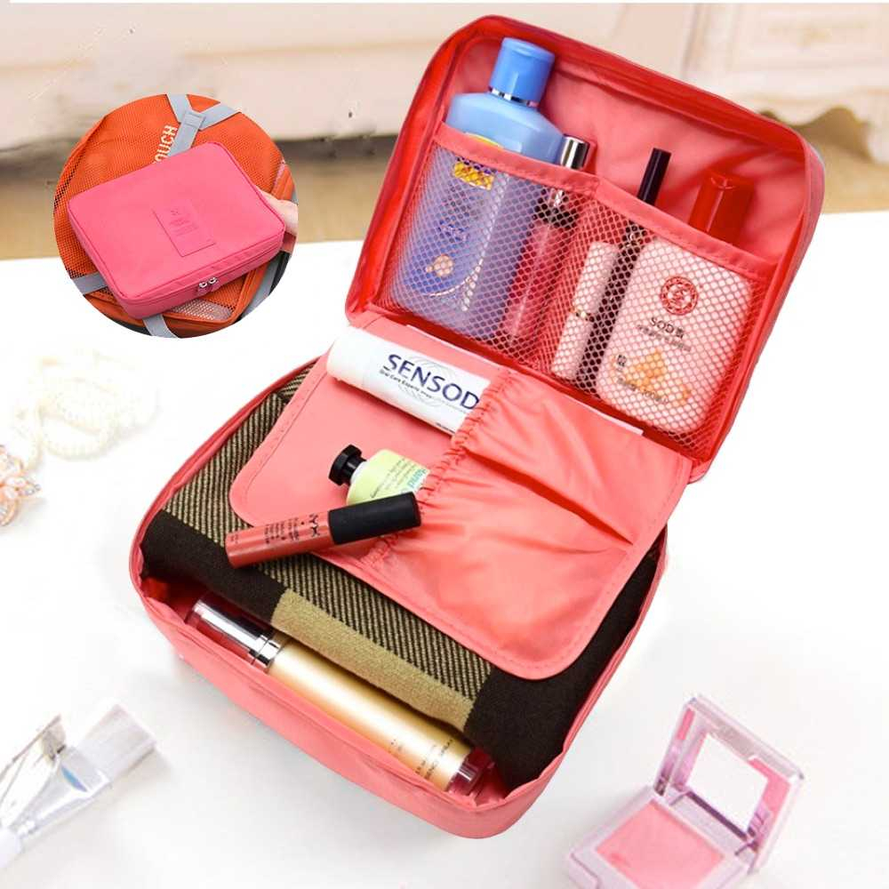 Cassiey {Tas Kosmetik dan Sabun Travel Bag Organizer - VER.2 - Tas Ransel Tempat Wadah Kosmetik Dan 