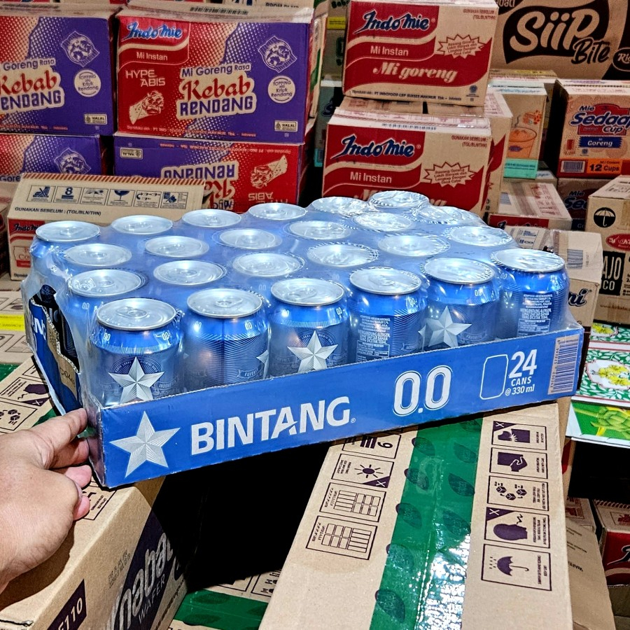 

ED 11.25 CTN 24 CAN - BINTANG ZERO KALENG - SOFTDRINK / GOJEK ONLY LIVE9