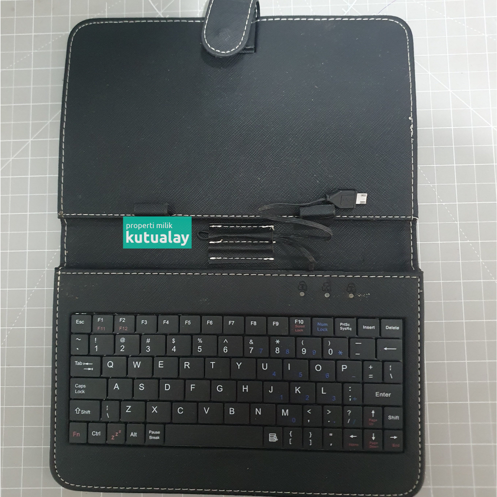 Keyboard + Case HP Tablet Kabel Micro USB