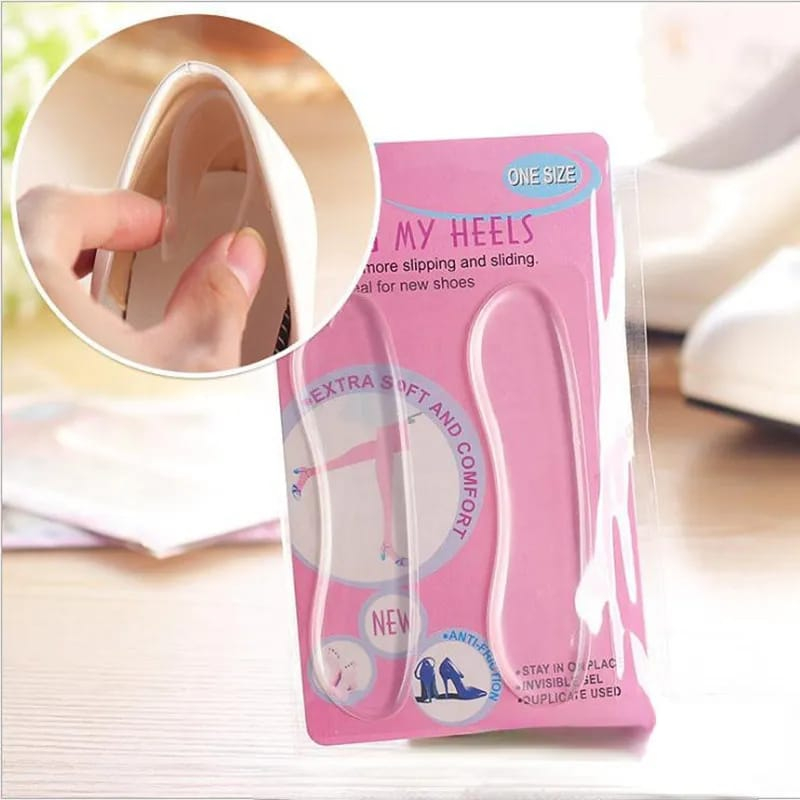 Pelindung Kaki Tumit Belakang Silicon Pelindung Lecet Hug My Heels Anti Lecet Bahan Gel Silikon Empuk F1017