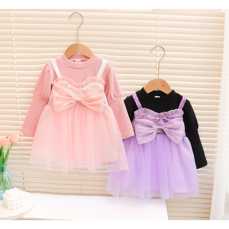 babyfit PRETTY MAGIC baju dress anak perempuan lengan panjang beby girl ha-0520