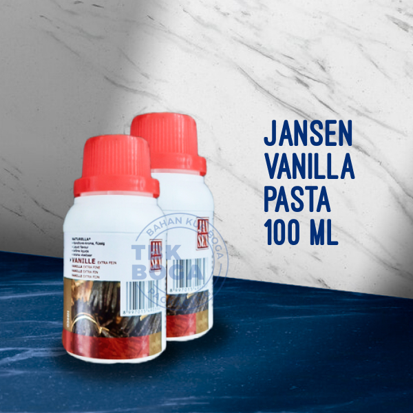 

Jansen Vanilla ( 75, 100 ml ) Repack Extra Fine Pasta Perisa Vanila Vanili