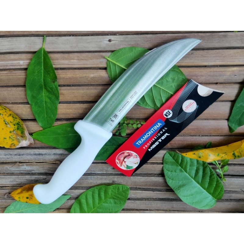 ORIGINAL BRASIL Pisau dapur tramontina skinning skinner lurus 6" inchi pisau seset kelet daging sapi