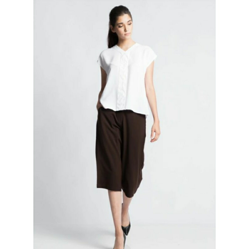 VALINO Celana Kulot Cokelat Size 10 SALE ORIGINAL MALL